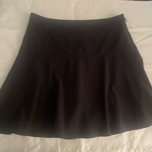 Athleta Black Circle Skirt with Wide Waistband